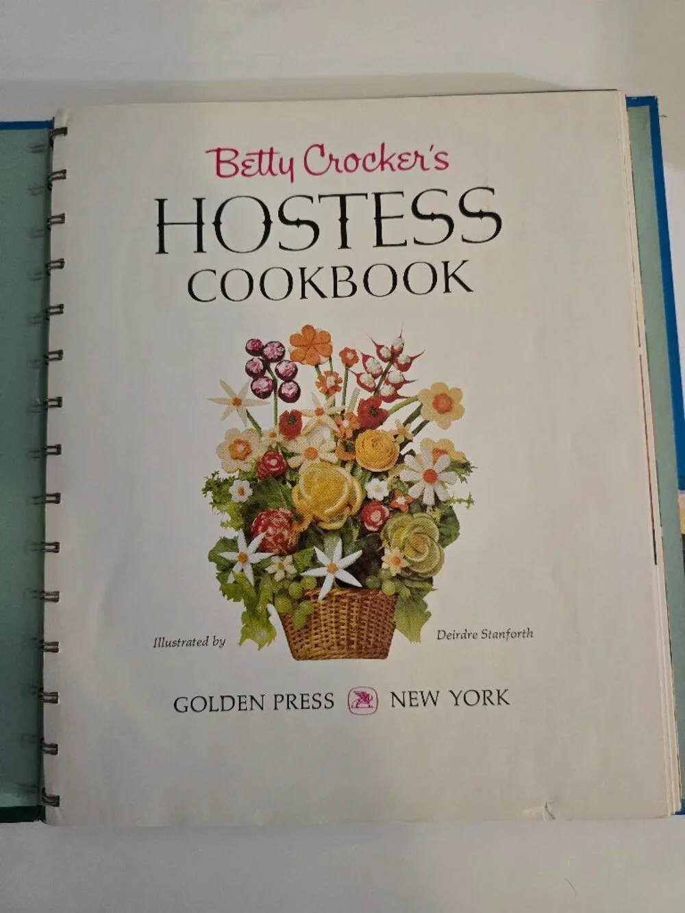 Vintage Betty Crocker Cookbook Lot Hostess Cookbook & Parties for Children HC